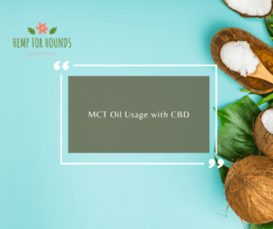 MCT oil usage with CBD